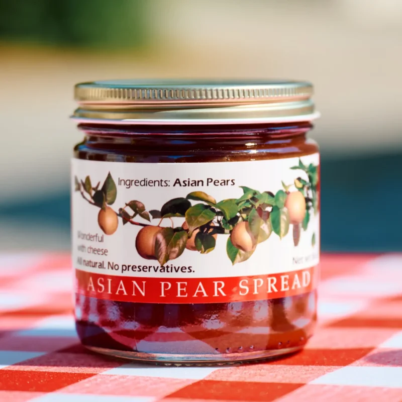 Asian Pear Spread